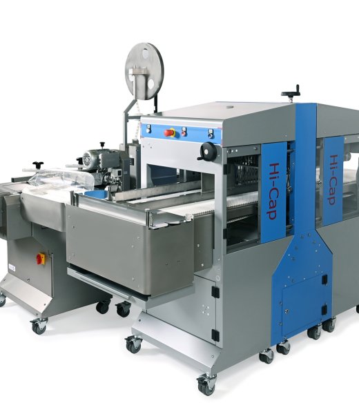 Daub High-Capacity Cross Cut Bread Slicer and Packaging Line