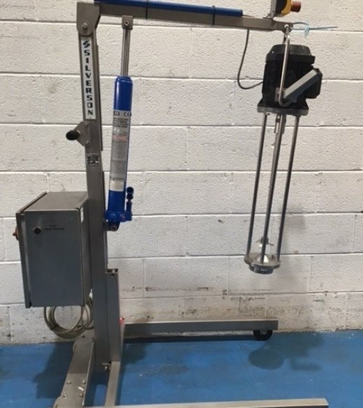 Silverson Mixer on Lift Stand 