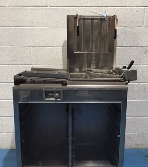 DCA Half Tray Float Fryer - 18" x 15" Trays 