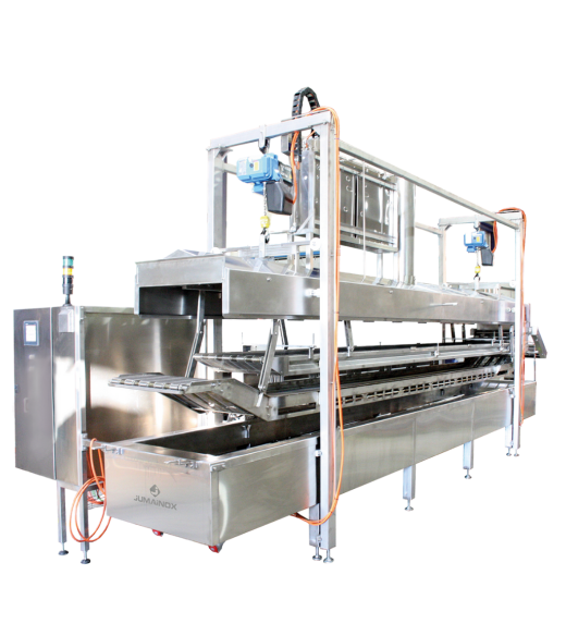 Jumainox Continuous Industrial Frying and Cooking Lines